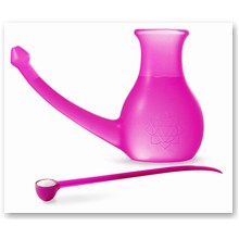 Zestaw do p�ukania nosa (Jala Neti) Yogi's Nose Buddy (kolor r�owy) - 