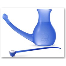 Zestaw do p�ukania nosa (Jala Neti) Yogi's Nose Buddy (kolor niebieski) - 