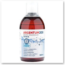 Argentum200 Srebro Koloidalne - 25 ppm (500 ml) - Tonik - 
