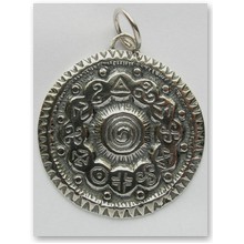 Tarcza S�o�ca - amulet ochronny 45 mm (srebro) - 