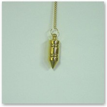 Wahad�o Plomada; mosi�dz z�ocony 3,3 cm  - 