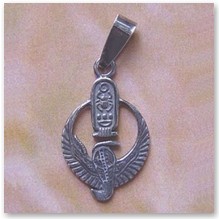 Wisior Opieku�cze Skrzyd�a srebro  - 