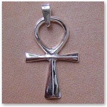 Wisior Klucz Nilu srebro 2,4 cm (T/37.9) - 