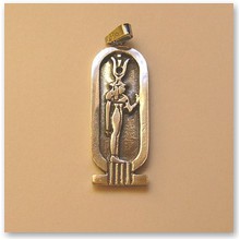 Wisior Kartusz z Izyd� srebro (T/37.19) - 