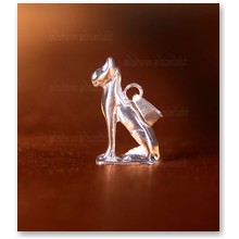 Wisior Kot Bastet srebro (ID.T/37.20) - 