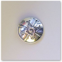 Znak Maj�w 2,5 cm, srebro (T/41.1) - 