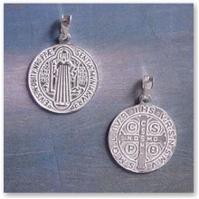 Wisior �wi�ty Benedykt srebro (ID.T/55.1) - 