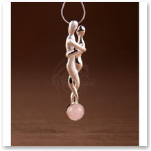 Talizman Mi�o�ci z Kwarcem R�owym (ID.T/57) - 