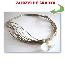 Sznurek lniany wielokrotny 50 cm - 