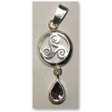 Wisior Triscal z kamieniem - 