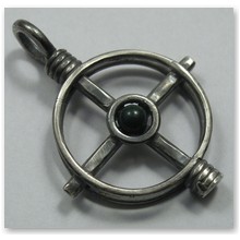 Ko�o Celtyckie z onyksem (srebro) - 