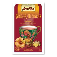 YOGI TEA Imbir z Hibiskusem - 