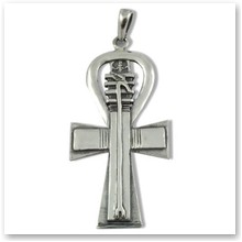 Wisior Ankh z Lask� (srebro) - 