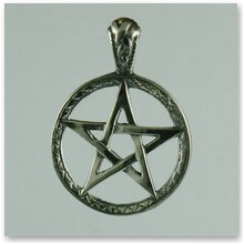 Pentagram tybeta�ski (srebro) - 