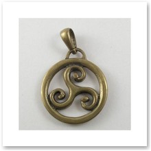 Triskel - chroni przed nieszcz�ciem (br�z) - 