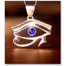 Wisior Oko Horusa z Kamieniem (ID.T/118) - 