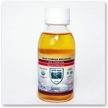 Olej arganowy kosmetyczny - butelka szklana 125ml - 