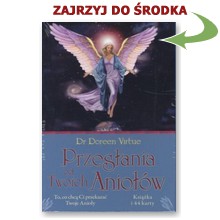 Przes�ania od Twoich Anio��w ksi��ka + karty  - Doreen Virtue